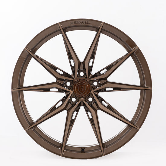 Rohana RFX13 Wheel, 20X10, 5-114.3, +40, Brushed Bronze - RFX1320105114BZ40.