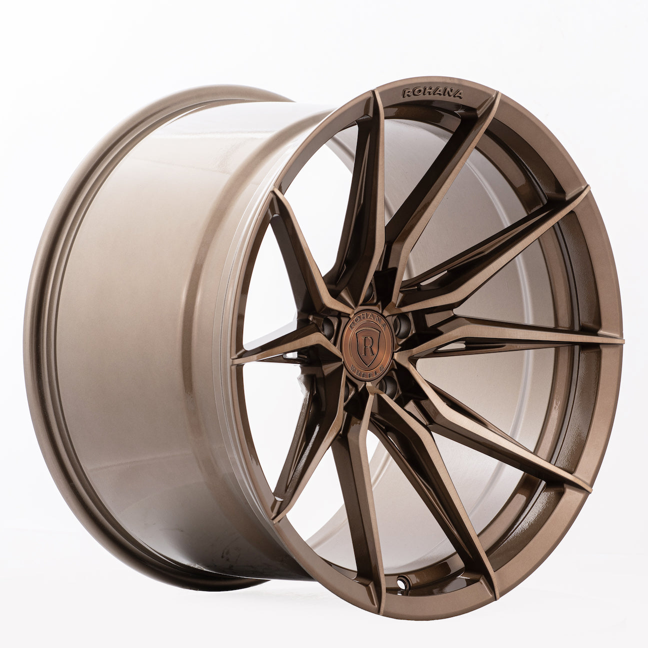 Rohana RFX13 Wheel, 20X10, 5-114.3, +40, Brushed Bronze - RFX1320105114BZ40.