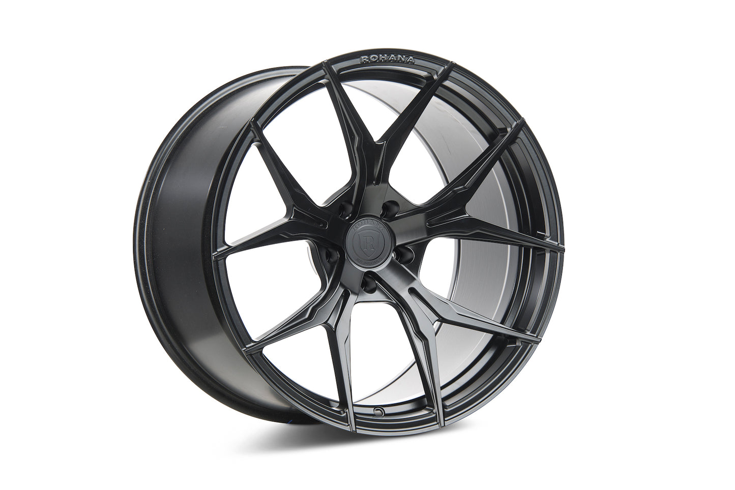 Rohana RFX5 Wheel, 20X12, 5-114.3, +22, Matte Black - RFX520125114MB22D.