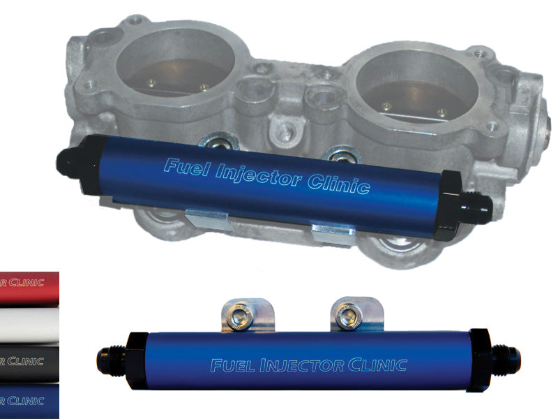 Subaru WRX ('02-'14) and STi ('07+) Fuel Rails With -6 Fittings - RL WRX -6/-6.