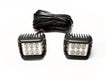 (2) Side-Shooting Cubes Spots w/ Amber Side-Strobes & (1) 2-Ouput Harness - RSCSSSK.
