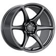 Kansei TANDEM Wheel, 19X10.5 5X114.3 22, Gloss Gunmetal - K11G-191512+22.