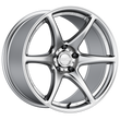 Kansei TANDEM Wheel, 19X10.5 5X114.3 12, Hyper Silver - K11S-191512+12.