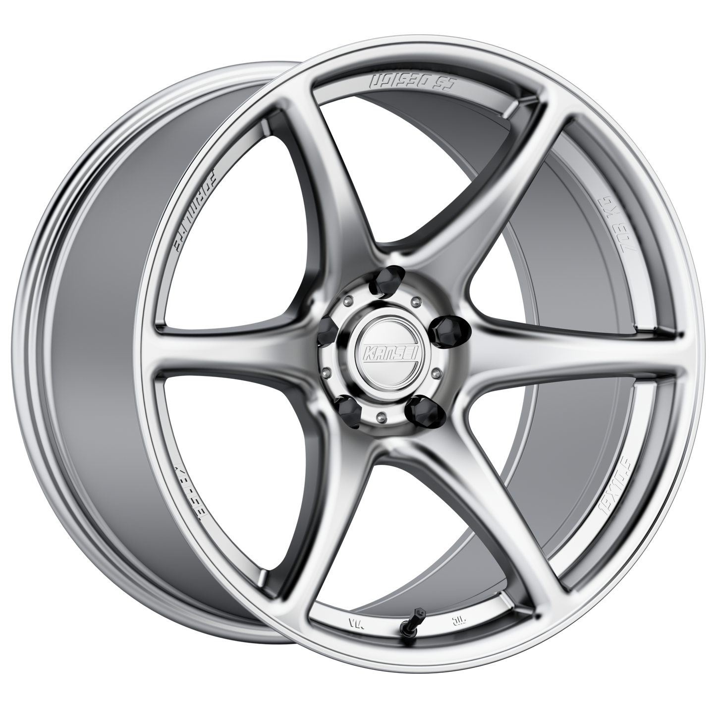 Kansei TANDEM Wheel, 19X10.5 5X114.3 12, Hyper Silver - K11S-191512+12.