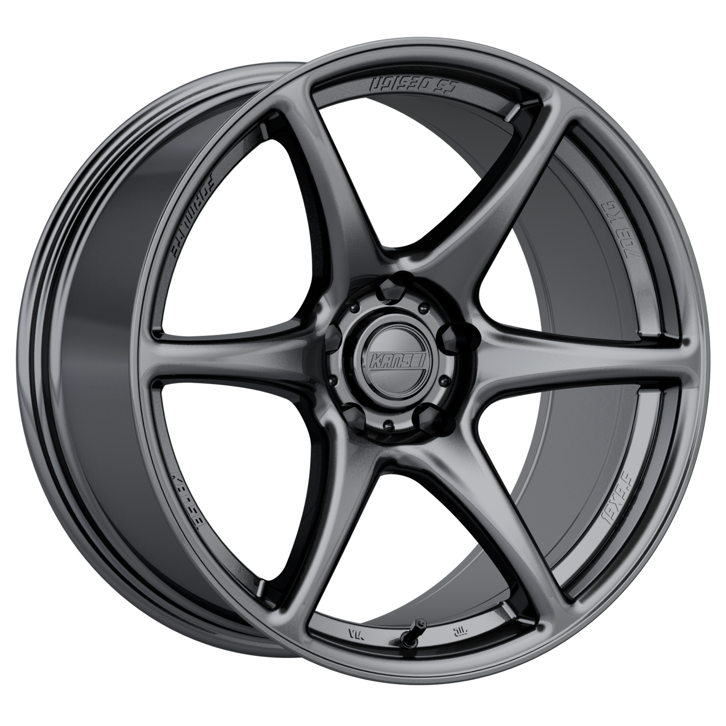Kansei TANDEM Wheel, 19X9.5 5X114.3 12, Gloss Gunmetal - K11G-199512+12.