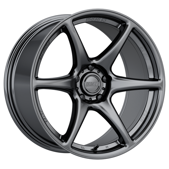 Kansei TANDEM Wheel, 19X9.5 5X114.3 12, Gloss Gunmetal - K11G-199512+12.