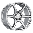 Kansei TANDEM Wheel, 19X9.5 5X114.3 22, Hyper Silver - K11S-199512+22.