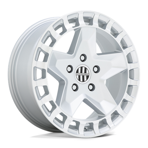 Set of 4: Victor Equipment Alpen Wheel, 18x8.0 +10 Offset 5x130, Gloss White - 1880APN105130W71