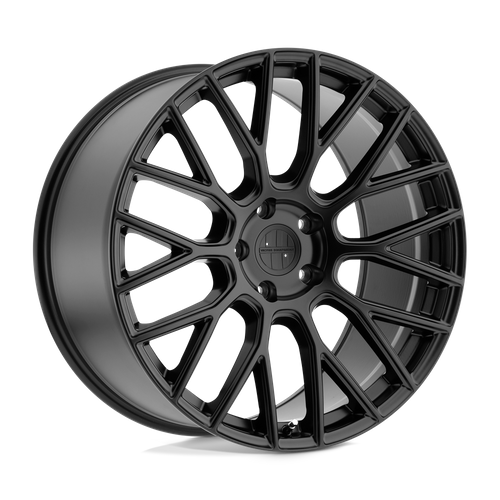 Set of 4: Victor Equipment Stabil Wheel, 22x9.0 +22 Offset 5x112, Matte Black - 2290VIA225112M66