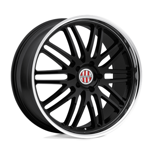 Set of 4: Victor Equipment Lemans Wheel, 20x11.0 +49 Offset 5x130, Gloss Black W/ Mirror Cut Lip - 2011VIL495130B71