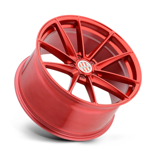 Set of 4: Victor Equipment Zuffen Wheel, 22x10.5 +56 Offset 5x130, Candy Red - 2205VZF565130R71