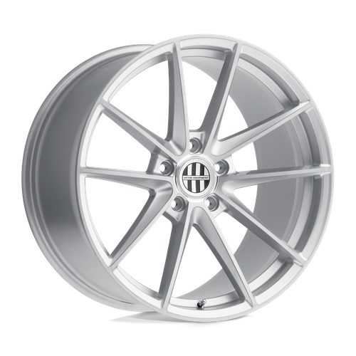 Set of 4: Victor Equipment Zuffen Wheel, 19x10.5 +55 Offset 5x130, Silver W/ Brushed Face - 1905VZF555130S71