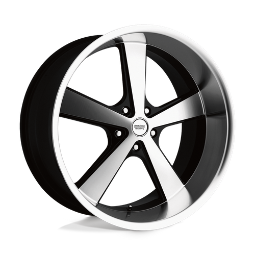 American Racing Vn701 Nova Wheel, 20x10.0 +18 Offset 5x127, Gloss Black Machined - VN70121050318