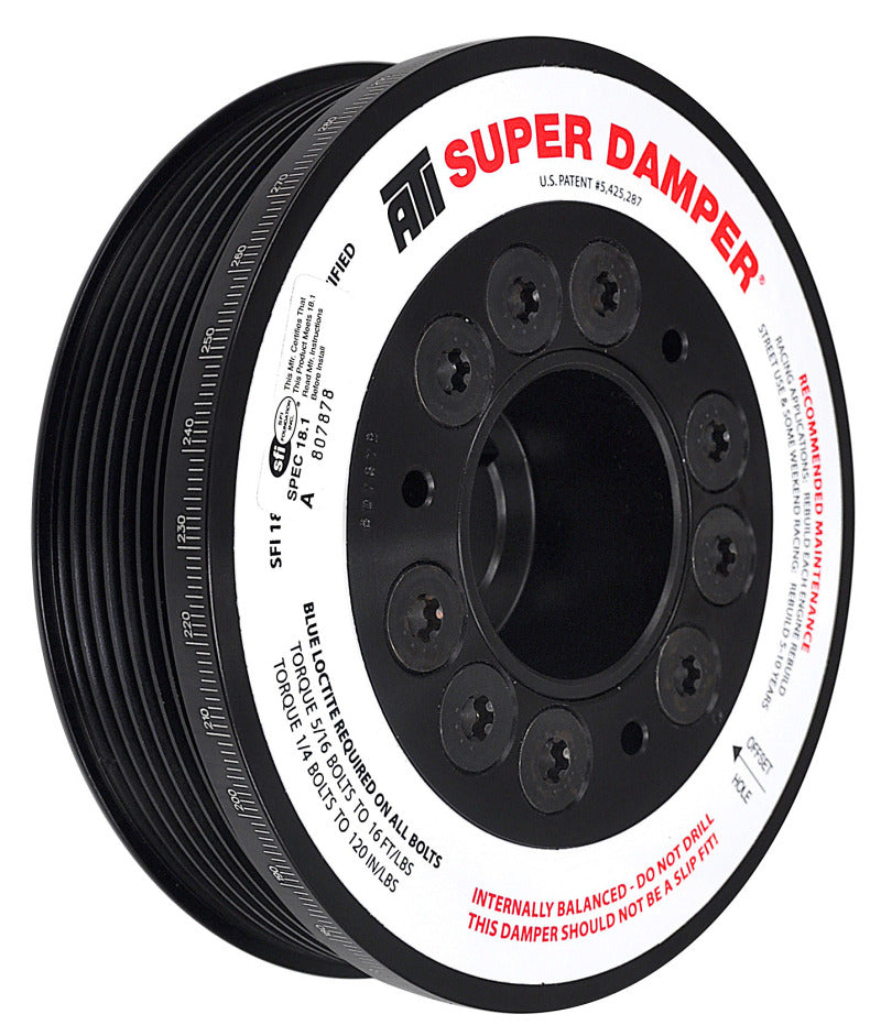 ATI Damper - 5.67in - Alum - 7 Grv - - ATI918477.