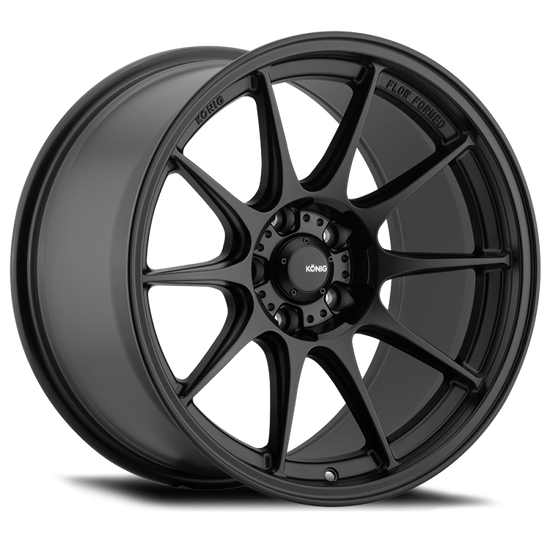 Konig Dekagram 18x9.5A 5x114.3 ET35 Semi-Matte Black - DK98514355.