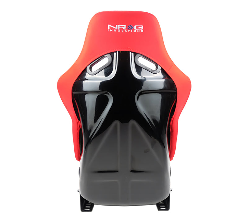 NRG FRP Bucket Seat (Red Cloth) - Large - FRP-300RD.