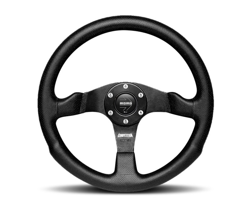 Momo Competition Steering Wheel 350 mm - Black AirLeather/Black