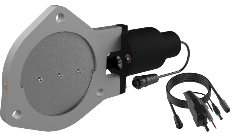 QTP 4in Bolt-On QTEC Electric Cutout Valve - Single - QTEC40.