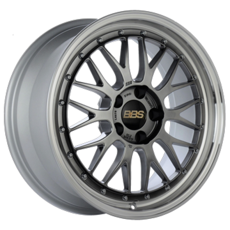 BBS LM 18x8 5x114.3 ET40 Diamond Black Center / Machined - LM080DBPK