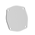 QTP 5in Bolt-On QTEC 4 Bolt Cover Plate - 10500C.