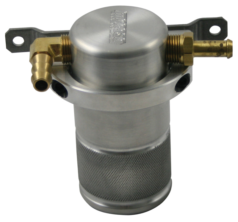 Moroso 90-05 Mazda Miata Air/Oil Separator Catch Can - Small - 85600.