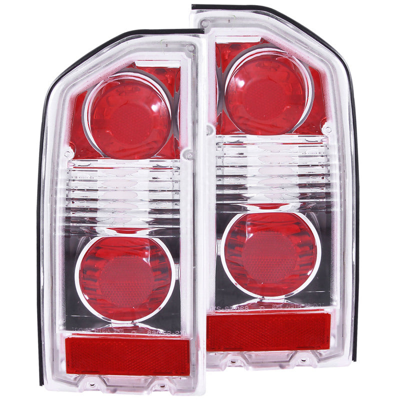 ANZO 1988-1998 Suzuki Vitara Taillights Chrome - 211133