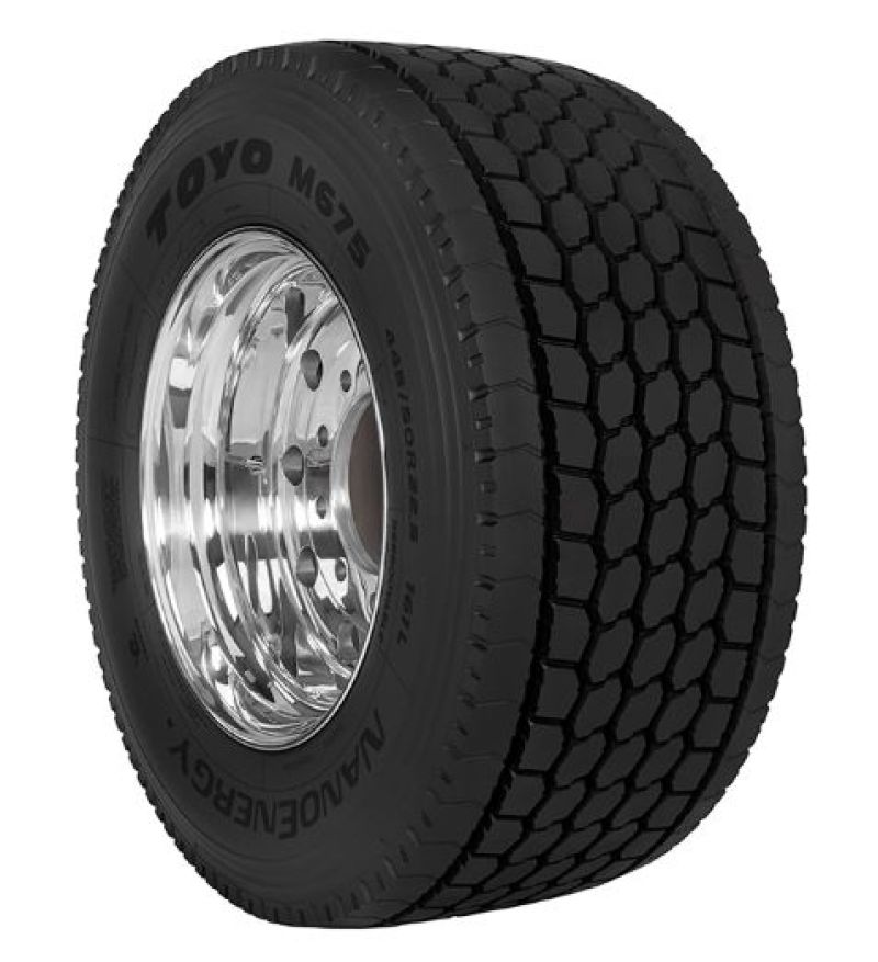Toyo M675 Tire - 445/50R22.5 161L L/20 (31.66 FET Inc.) - 500460.