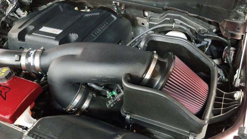 JLT 15-19 Ford F-150 2.7L/3.5L EcoBoost Black Textured Cold Air - CAI-F150EB-15