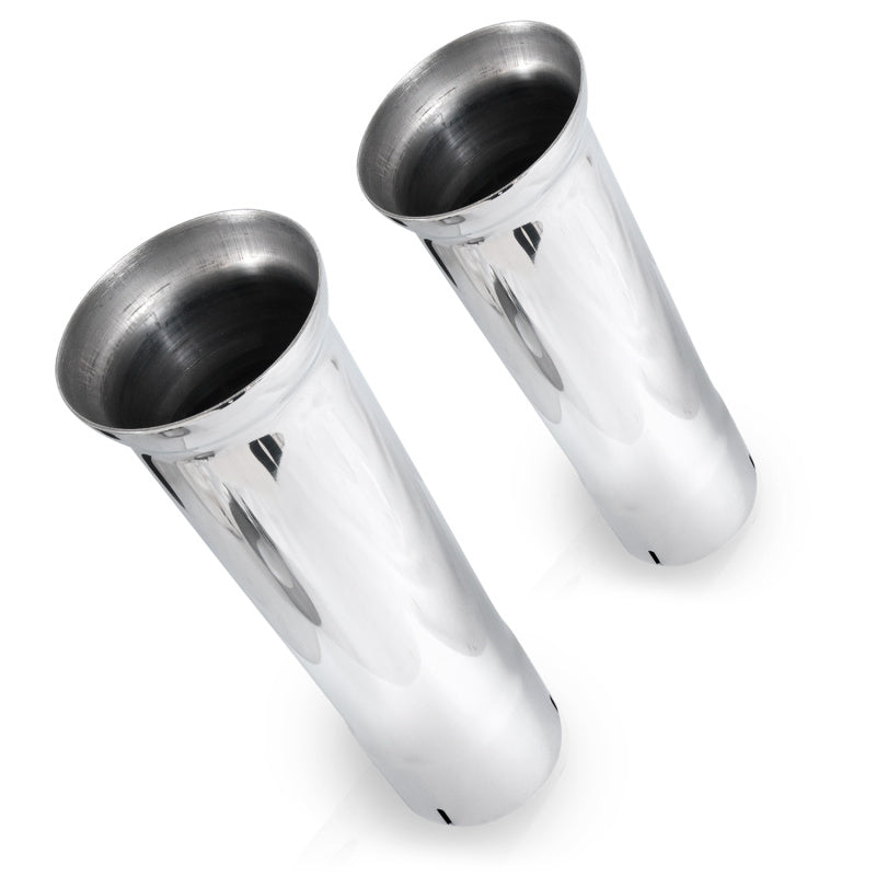 Stainless Works Bell Exhaust Tips- 3in ID Inlet 3in Body - 7060300.