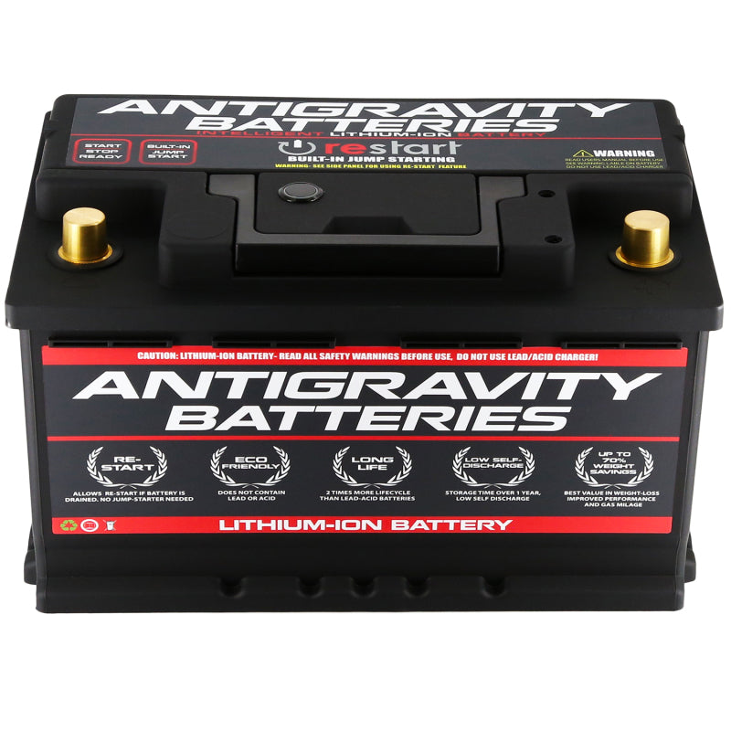 Antigravity H7/Group 94R Lithium Car Battery w/Re-Start - AG-H7-80-RS