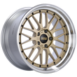 BBS LM 19x11 5x130 ET63 / 71.6 CB Gold Center - LM224HGPK.