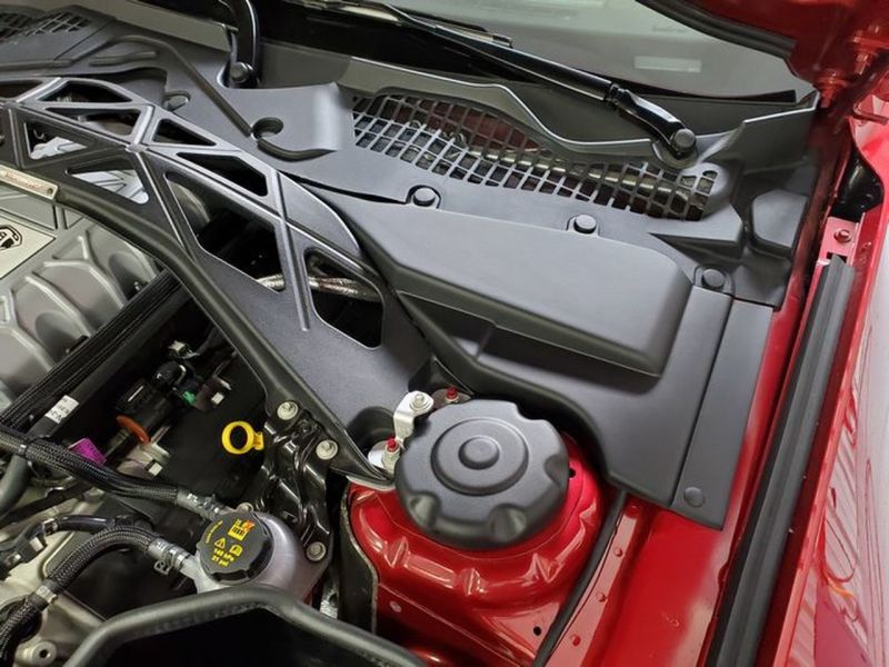 JLT 2020 Shelby GT500 Black Textured Master Cylinder Cover - MC-GT500-20
