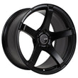 Enkei Kojin 18x9.5 15mm Offset 5x114.3 Bolt Pattern 72.6mm Bore - 476-895-6515BK.