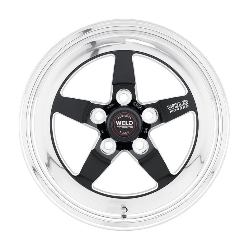Set of 4: Weld S71 15x10 / 5x4.5 BP / 7.5in. BS Black - 71MB-510A75A