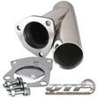 QTP 2.5in Weld-On QTEC Exhaust Cutout Y-Pipe - 10250.