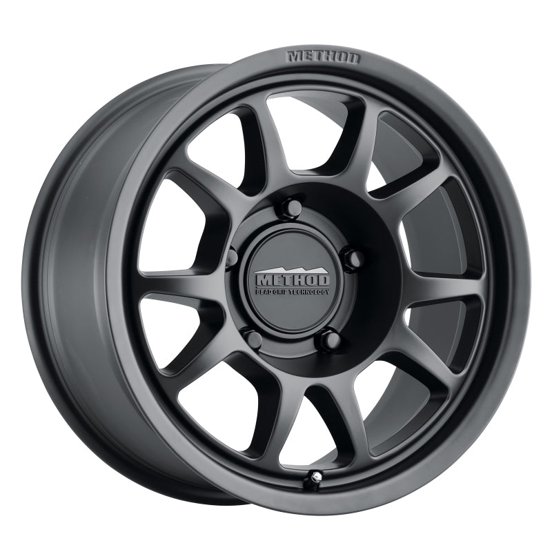 Set of 4: Method MR702 17x8.5 0mm Offset 5x150 110.5mm CB Matte Black - MR70278558500
