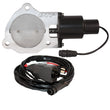 QTP 3.5in Bolt-On QTEC Electric Cutout Valve - Single - QTEC35.