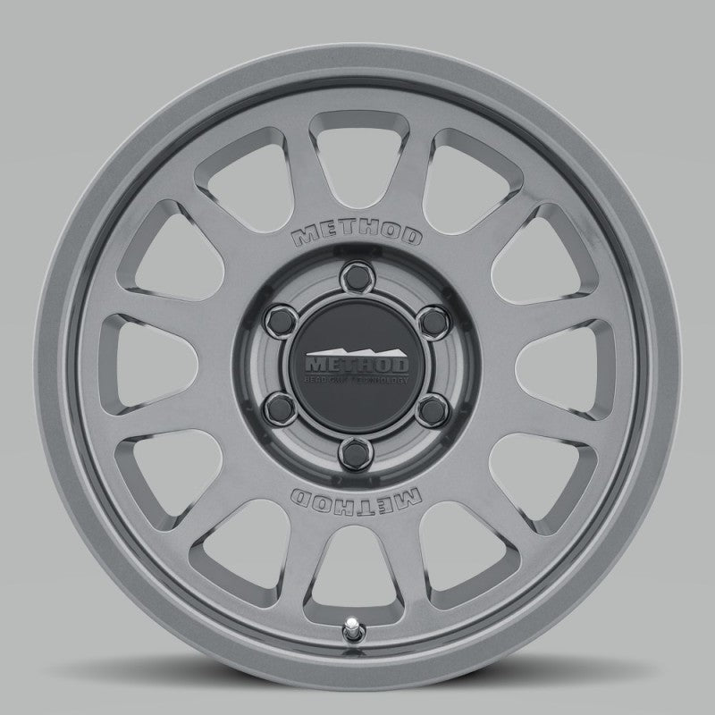 Method MR703 16x8 0mm Offset 6x5.5 106.25mm CB Gloss Titanium - MR70368060800.