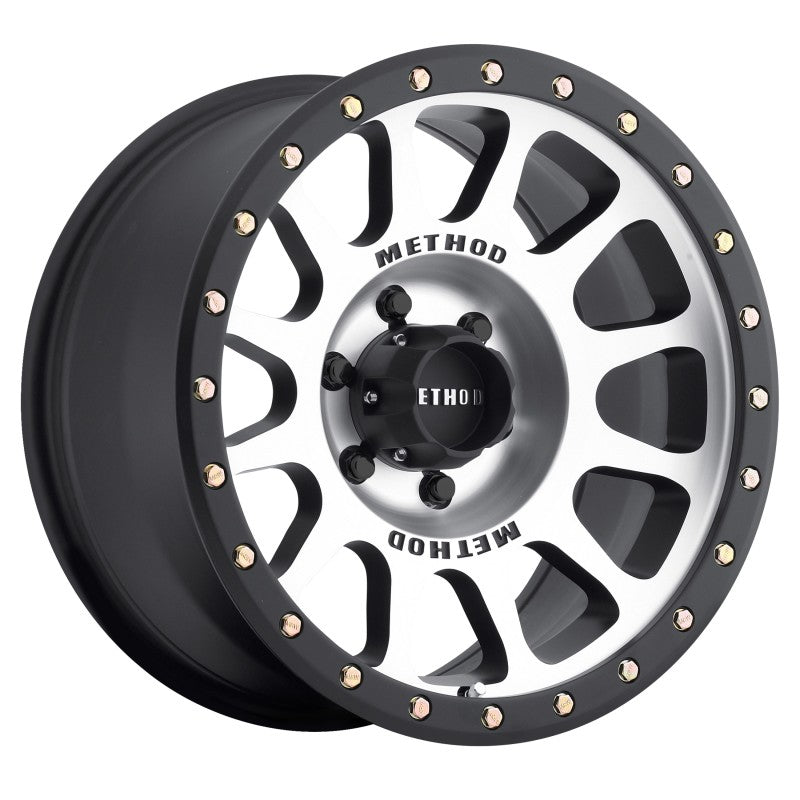 Set of 4: Method MR305 NV 18x9 0mm Offset 6x5.5 108mm CB Machined/Black - MR30589060300