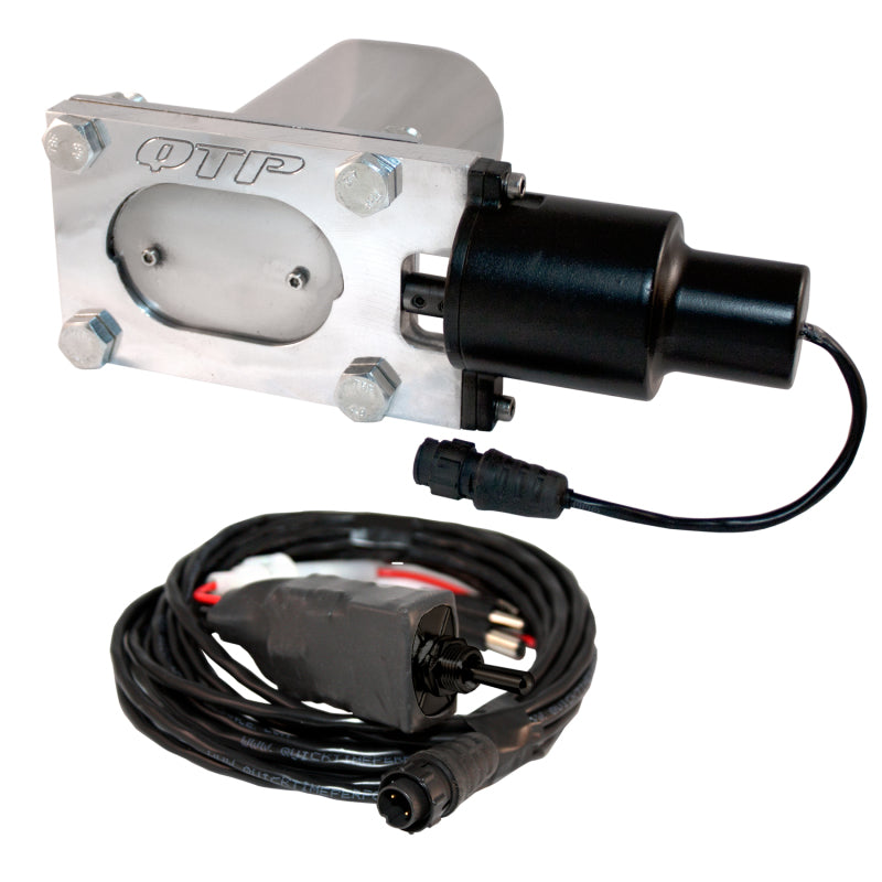 QTP Bolt-On QTEC Low Profile Oval Electric Cutout Valve - QTEC33.