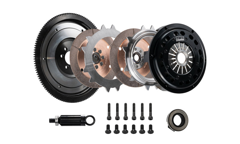 DKM Clutch 98-06 BMW 320i 215mm Ceramic Twin Disc MRX - MRX-006-005
