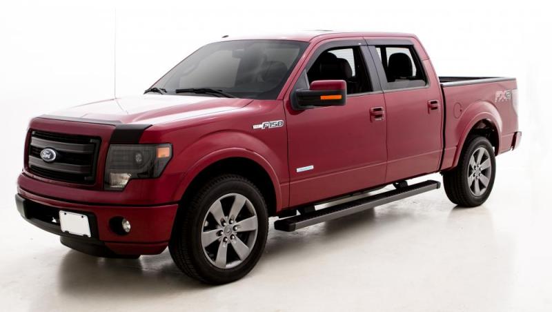 AVS 15-18 Ford F-150 Supercrew Ventvisor & Aeroskin Deflector Combo - 56044096