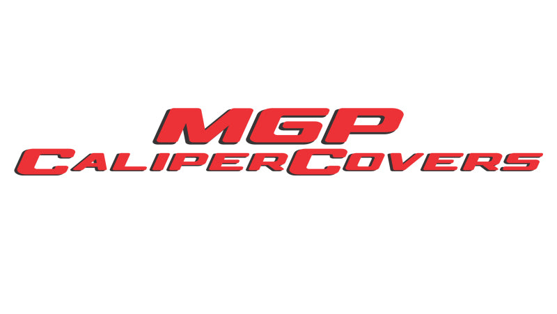 MGP 4 Caliper Covers Engraved Front & Rear No bolts/Spor - 10229SSP1RD.