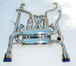 Invidia 09+ 370Z Gemini Single Layer Titanium Tip Cat-back Exhaust - HS09N7ZGIT.