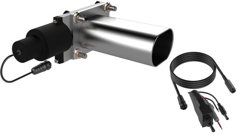QTP Bolt-On QTEC Low Profile Oval Electric Cutout Valve - QTEC33.