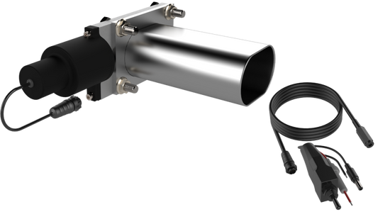 QTP Bolt-On QTEC Low Profile Oval Electric Cutout Valve - QTEC33.