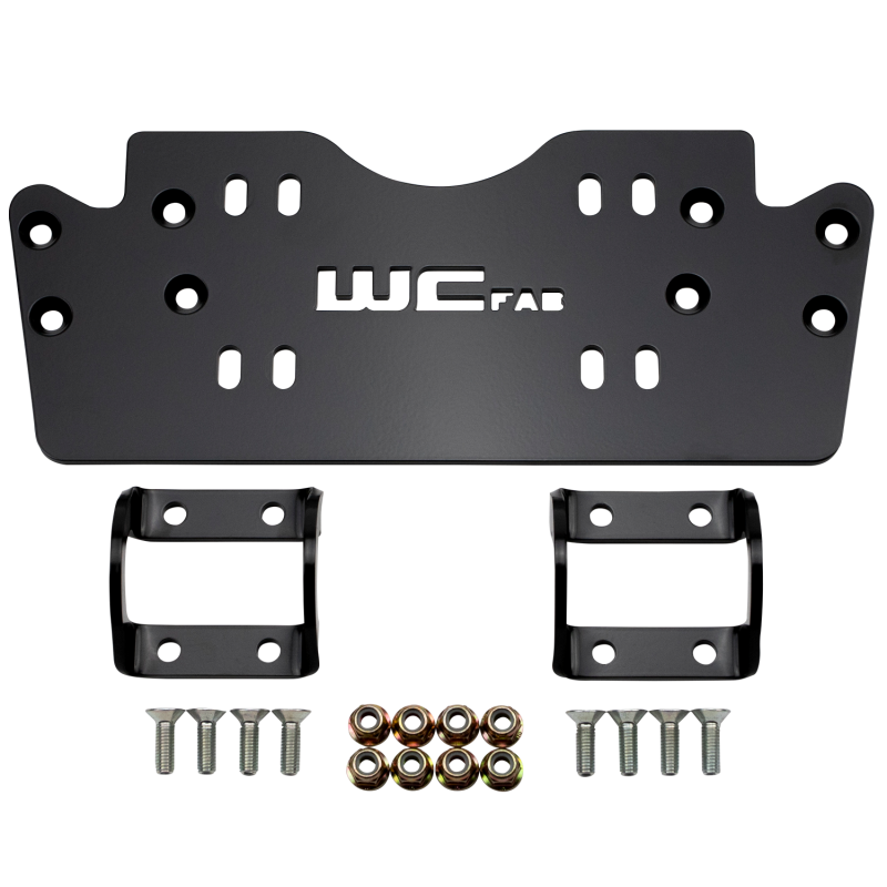 Wehrli 2019+ Honda Talon X/R Winch Mount Plate Kit - - WCF102005