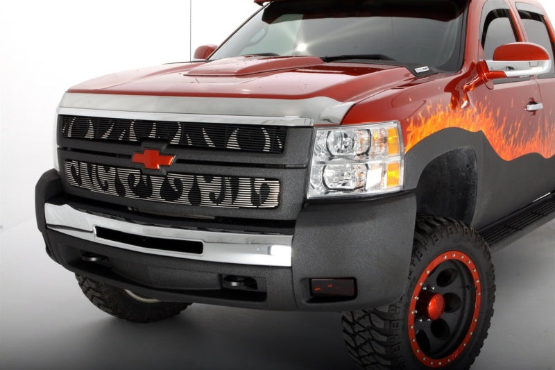 AVS 07-13 Chevy Silverado 1500 Aeroskin Low Profile Hood Shield - 622002