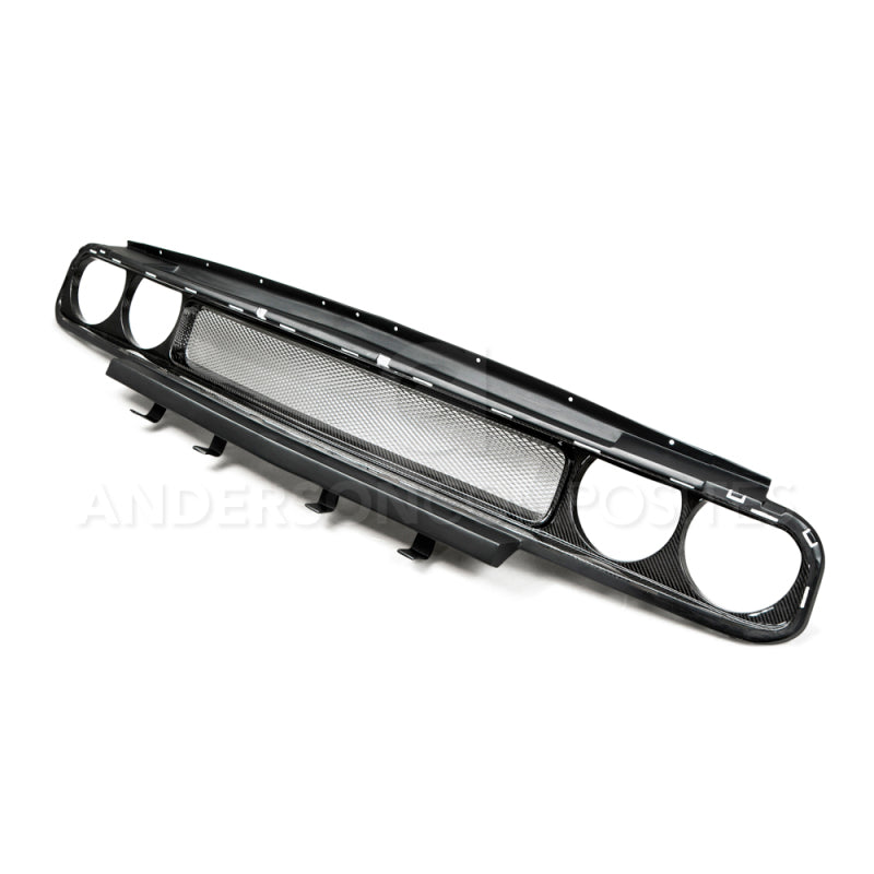 Anderson Composites 09-14 Dodge Challenger Front Grille - AC-FG0910DGCH-OE.