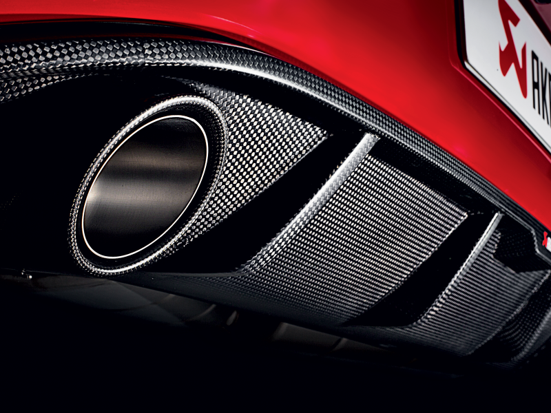 Akrapovic 13-17 Volkswagen Golf GTI (VII) Rear Carbon Fiber Diffuser - DI-VW/CA/1